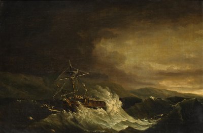 The Wreck of the H.M.S. Deal Castle off Puerto Rico by John Thomas Serres